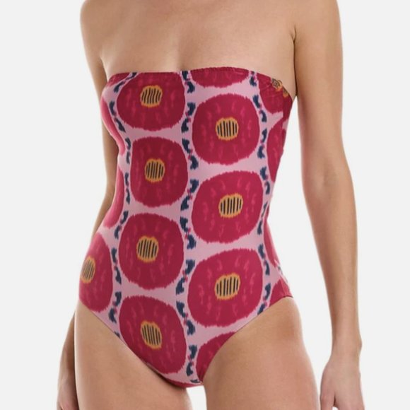 Hermoza Swim Leonor One-Piece Swimsuit, Abstract Print, Anthropologie - Picture 8 of 10